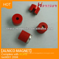 cast alnico 5 cylinder magnet with hole